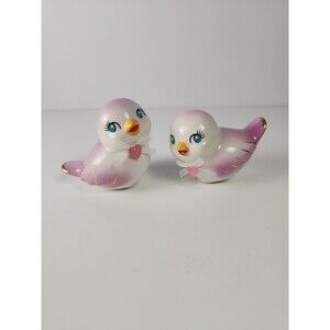 Target 2025 Ceramic Valentine's Day Retro Love Birds Spritz - Pair of 2 NEW